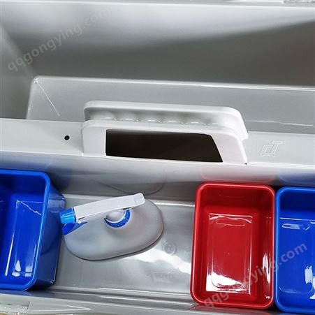 意大利CT施达 TB D23 手挽收纳工具篮 塑料整理储物箱 带盖平拖清洁水桶 手提百变清洁桶
