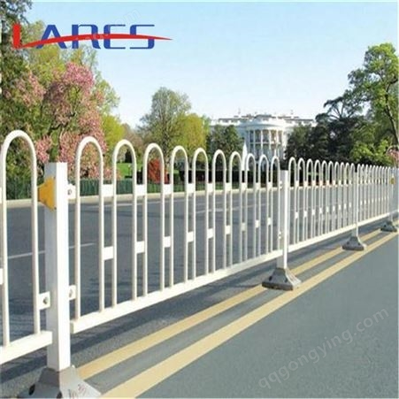 京式护栏市政公路栅栏蓝白马路中间分隔城市道路中间栏杆