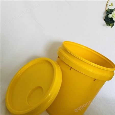 10L手提注塑圆桶 邦旭塑料 加厚化工桶 防水食品级pp塑料桶