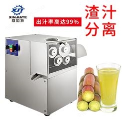 欣加特XJT-GZ4电动甘蔗榨汁机 榨生姜汁的机器 果汁饮料设备