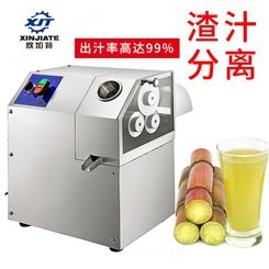 小型甘蔗压榨机 全自动甘蔗榨汁机 食品专用榨汁机
