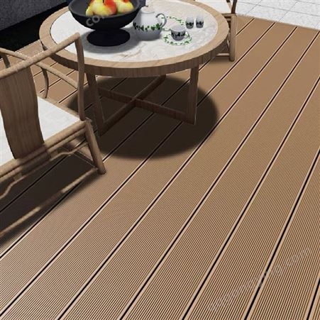 户外木塑地板 上海塑木地板厂家批发 塑木地板圆孔方孔地板 厚度可定制