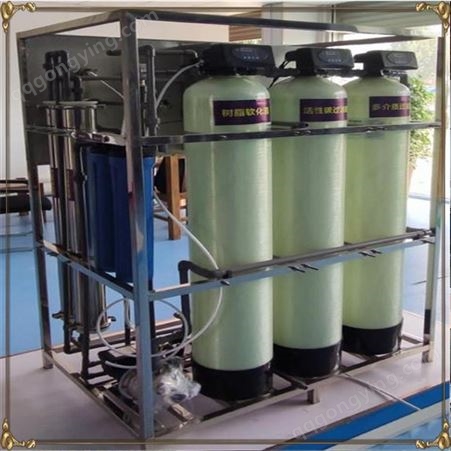 西北水处理设备厂家直供 天津海湾 纯水反渗透设备
