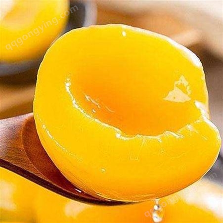 巨鑫源罐头品牌 黄桃加工 黄桃罐头食品批发代发货