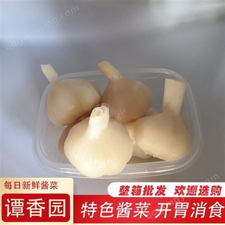水晶糖蒜 谭香园 天津酱菜 现货供应