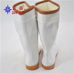 工厂直发加棉靴 长款冬季保暖雨靴 工作雨靴 长筒绒棉水鞋