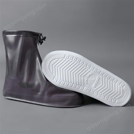 上海直销中筒拉链雨鞋 雨天户外防滑雨鞋鞋套 TPE雨靴价格