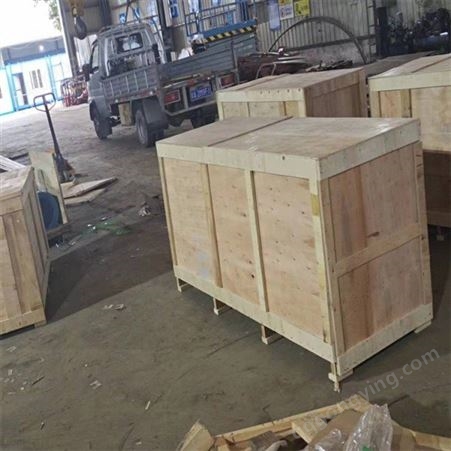 清远包装木箱 重型设备木箱  钢扣木箱定制   铂纳包装