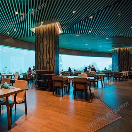 四川透明观赏大鱼缸厂家 定做大型鱼缸 海洋餐厅设计施工 海洋主题乐园设计施工