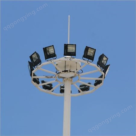 高杆灯生产厂家15-40米可升降式LED高杆灯户外广场球场码头高杆灯