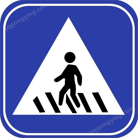 交通标志牌 道路指示牌 城市交通导向牌 固定杆件 