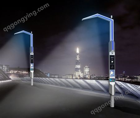 智慧路灯 城市智慧路灯5g多功能智慧灯杆监控照明一体化智慧路灯