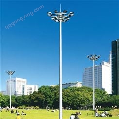 强大定制户外广场足球场LED高杆灯 港口码头8-40米可升降式高杆灯