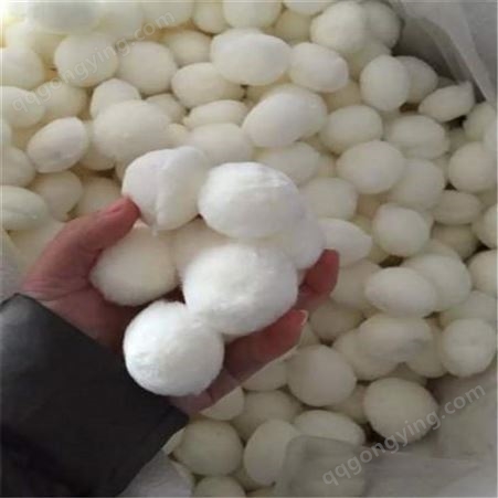 荣茂 改性纤维球 过滤除油纤维球填料 粗细丝纤维球规格多样 货源充足