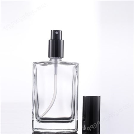玻璃香水瓶四方透明喷雾玻璃瓶便携小样化妆品分装空瓶子