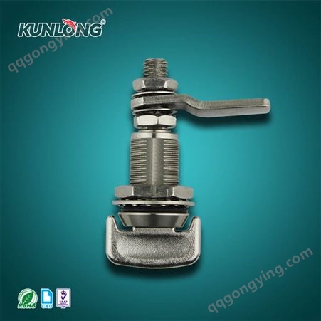 尚坤SK1-063F不锈钢圆头锁 机箱户外防水锁 设备机柜不锈钢转舌锁
