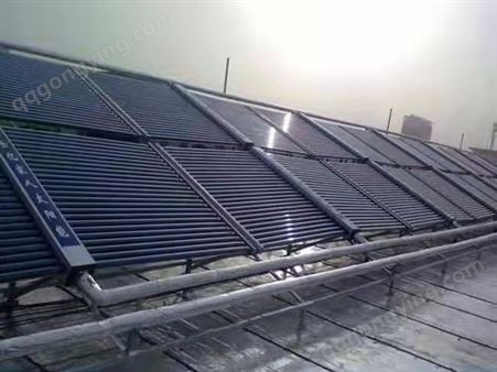 西安太阳能热水器 平板壁挂式太阳能热水器 太阳能热水器厂家工程