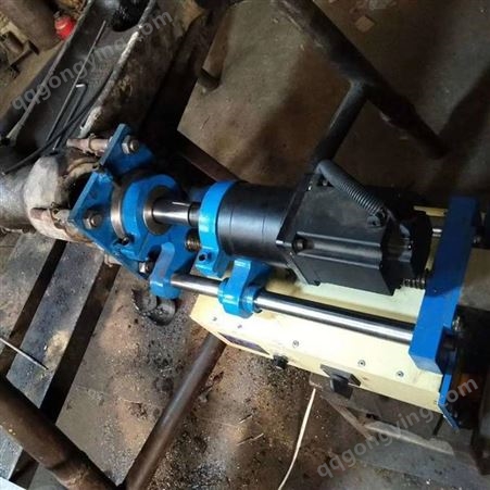 45型挖机大臂维修电动镗孔机 挖掘机焊孔一体机 蓝江机械