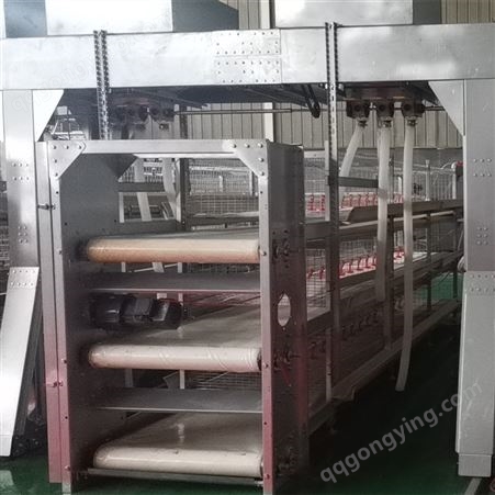 H型框架蛋鸡笼全自动养殖设备 热镀锌工艺抗生锈耐氧化