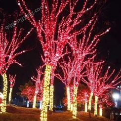 绕树灯 街道树木亮化 公园广场亮化布置 室内外节日装饰