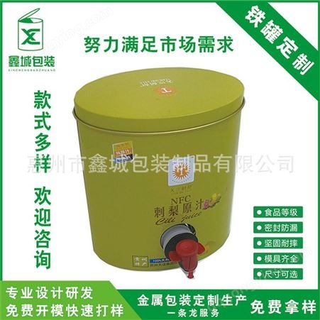 刺梨汁罐贵州刺梨铁包装罐 密封干果包装罐 新型马口铁包装罐