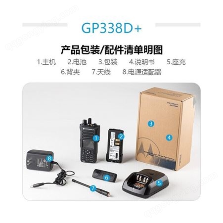 GP338D数字集群对讲机 摩托罗拉无线对讲系统 北京代理商供应