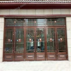 西宁豪华玻璃铜门 复合铜门多少钱一平方问青海瑞凯门控设备