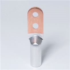 铜铝复合端子  DTL2-70平方铜铝鼻子 铜铝双孔端子