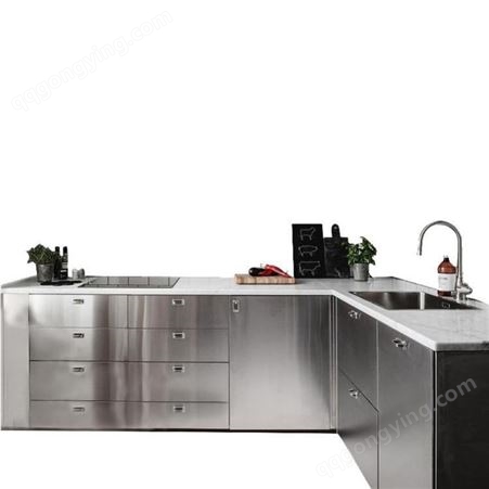 福建豪佳福厂家 厨房不锈钢整体橱柜 耐用家用橱柜加工定制