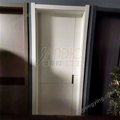 原木色免漆无漆门 实木复合木门 欧式卧室房间门