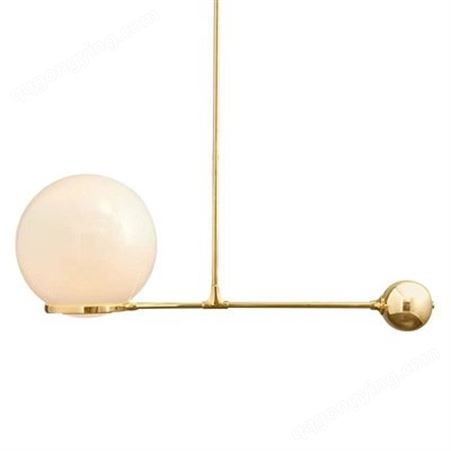 北欧创意玻璃球卧室床头小吊灯设计师样板房餐厅客厅吊灯
