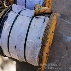 广安回收镀锌钢绞线 上门回收7乘2.2钢绞线