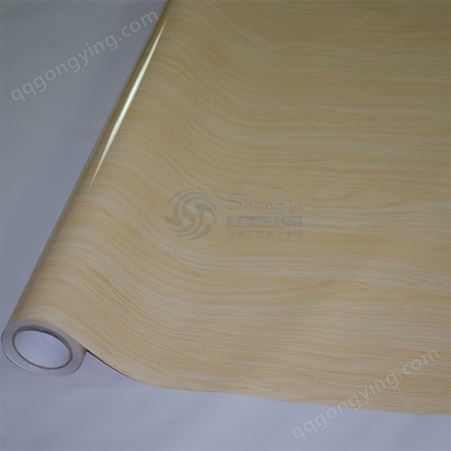 木纹PVC贴膜 玻璃贴膜 晶钢门贴膜  自粘正面带胶