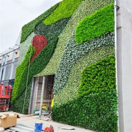 景观仿真植物墙 室内外装饰氛围假绿植墙 提供设计可定制