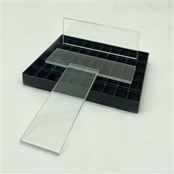 规格定制小长条亮边钢化玻璃 家具面板小窗口超白钢化玻璃