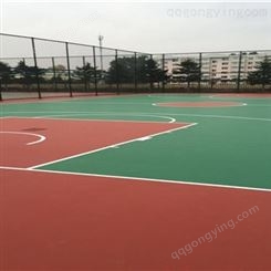 篮球场地面材料种类 塑胶球场施工 永兴 运动场地材料 