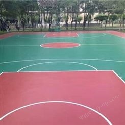 室外篮球场硅pu 网球场的规格 永兴 室外塑胶篮球场施工 