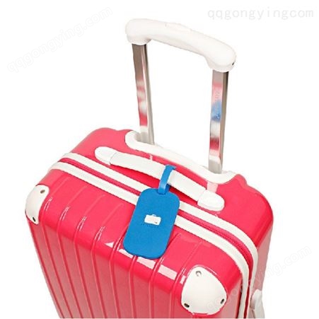 旅行时尚卡通硅胶行李箱吊牌  登机行李牌  定制硅胶信息牌
