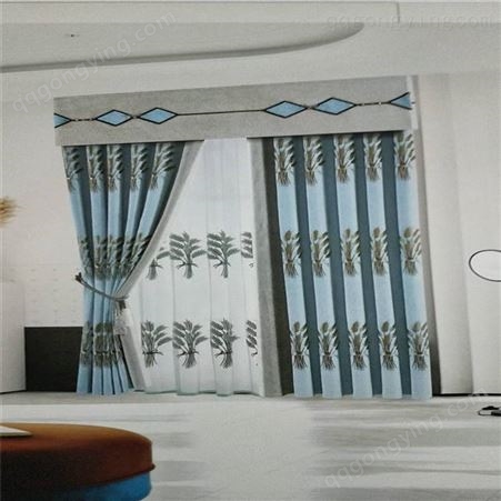 丰台窗帘定做 遮光窗帘安装 全遮光布艺窗帘 免费安装