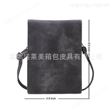 深圳箱包手袋厂家定制新款女士pu单肩斜跨手机小包时尚休闲手机包