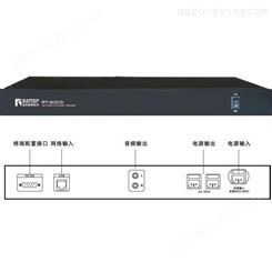 供应RATTOP 雷拓广播 RT-8005 机柜式IP网络音频解码终端