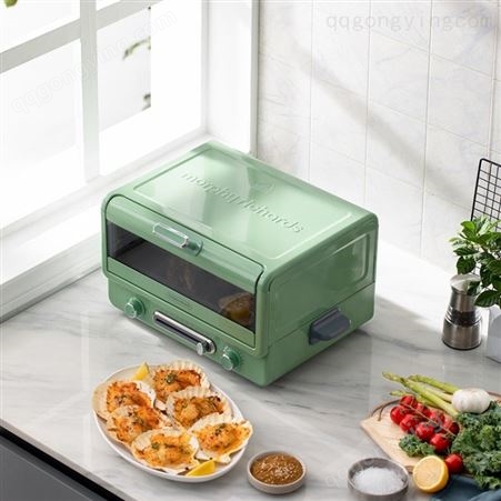 摩飞多功能烤箱 摩飞MR8800电烤箱 家用小型烘焙煎烤一体多功能锅 蛋糕烤箱